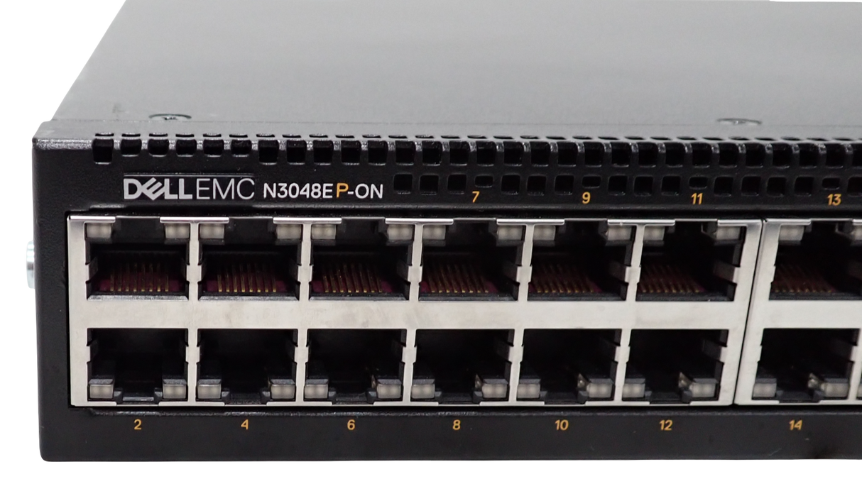 Dell PowerSwitch N3048EP-ON 48x 1GE RJ45 PoE+ 2x 10Gb SFP+ 2x Combo Port Switch