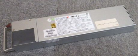 SuperMicro PWS-1K21P-1R 1200W 1U 12V Redundant 80 Plus Titanium Power Supply