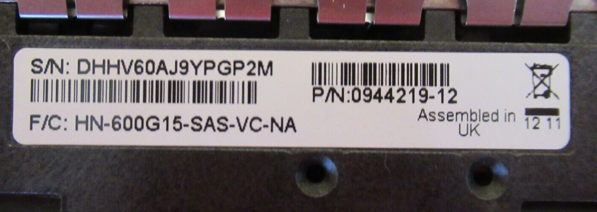 Hitachi HUS156060VLS600 0B24502 Ultrastar 15K600 600GB 15000RPM 3.5" Hard Drive