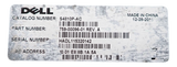 Force10 S4810P S4810-01-64F 48x 10GE SFP+ + 4x 40GE QSFP+ Switch F2B OS9 1x PSU