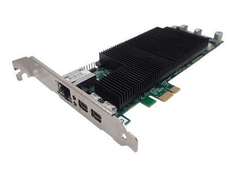 Teradici Tera 2220 PCoIP RJ45 +2x Mini DisplayPort LP FH Remote Access Host Card