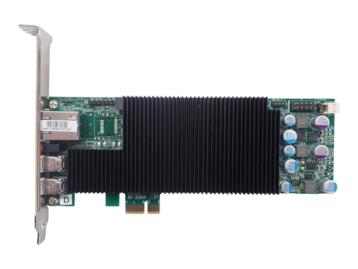 Teradici Tera 2220 PCoIP RJ45 +2x Mini DisplayPort LP FH Remote Access Host Card