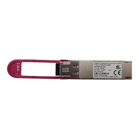Finisar 200GBASE-FR4 QSFP56 SMF 13xxnm 3KM Transceiver Module FTCC1112E1PLLFB6