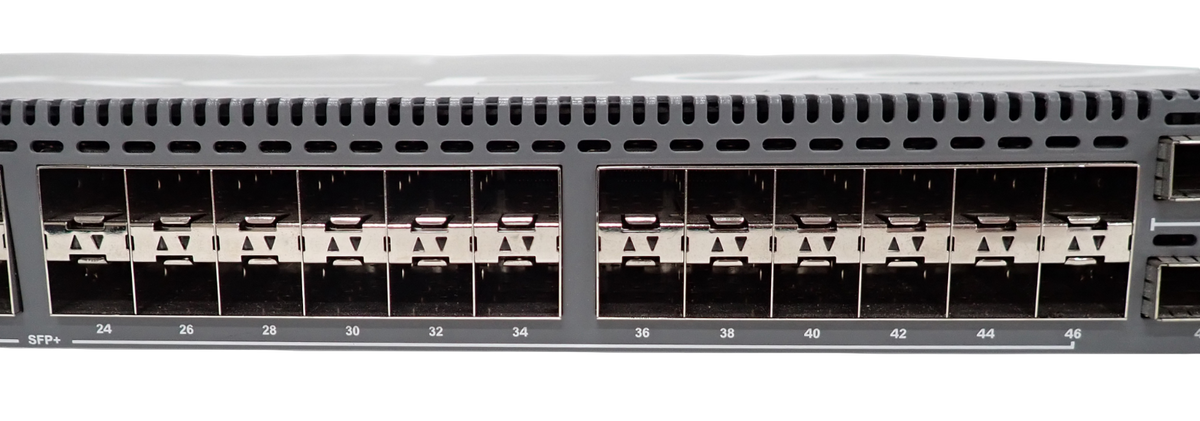 Force10 S4810P S4810-01-64F 48x 10GE SFP+ + 4x 40GE QSFP+ Switch F2B OS9 +1x PSU