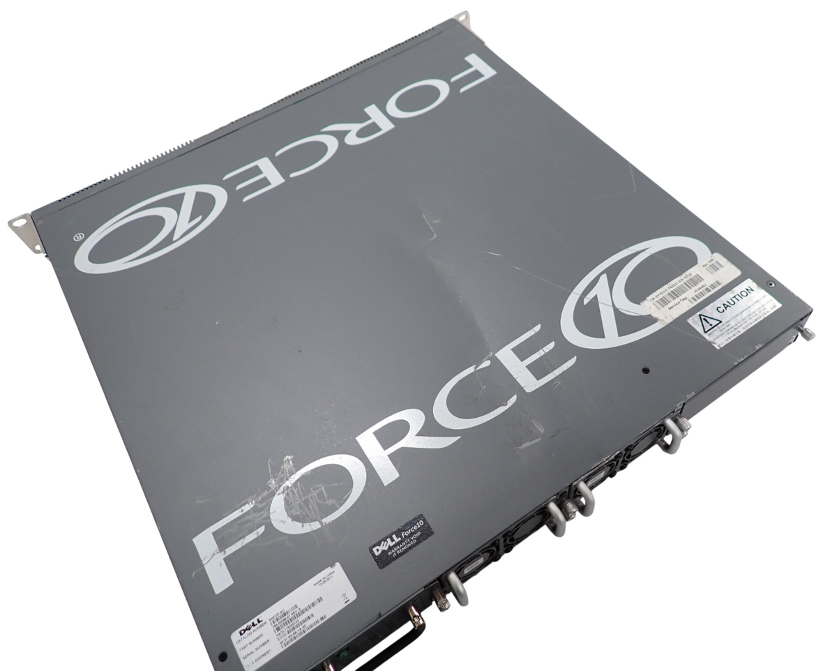 Force10 S4810P S4810-01-64F 48x 10GE SFP+ + 4x 40GE QSFP+ Switch F2B OS9 +1x PSU