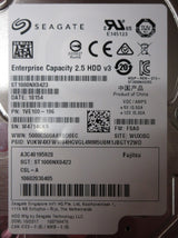 Fujitsu 1TB 7.2K 2.5" 6G SATA A3C40195928 Seagate ST1000NX0423 HDD 10602030405