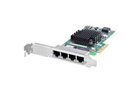 New Dell Intel I350-T4 Quad-Port 1Gbps PCIe 2.0 FH Network Interface Card Y10X9