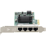 New Dell Intel I350-T4 Quad-Port 1Gbps PCIe 2.0 FH Network Interface Card Y10X9