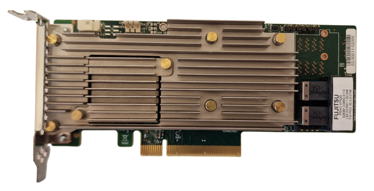 Fujitsu PRAID EP520i 12G 8Port SAS Modular RAID Controller S26361-D3850-E110