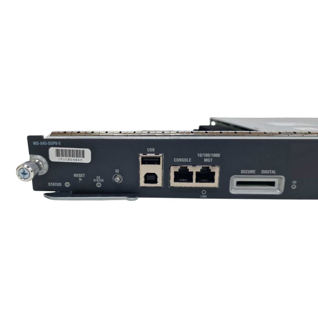 Cisco Catalyst 4500 Series WS-X45-SUP8-E 8 x 1Gb SFP Ports Supervisor Line Card