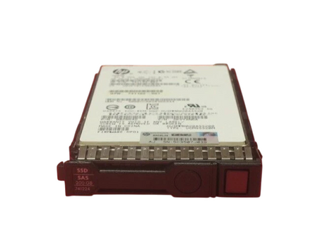 HP 200GB SAS 12G 2.5" Solid State Drive SSD + G8 G9 Caddy 741224-001 741138-B21
