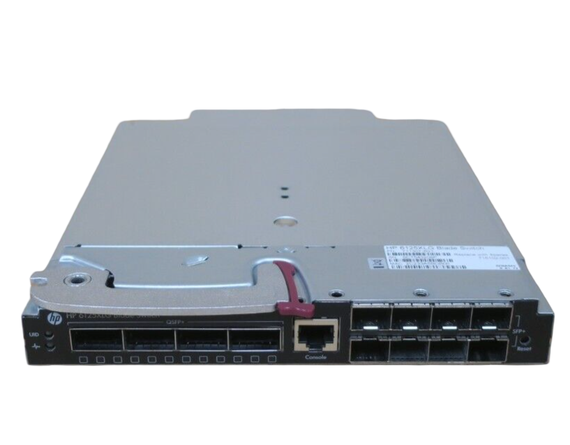 HP 6125XLG Blade Switch 4x 40Gb QSFP+ + 8x 10Gb SFP+ Port 716102-001 711307-B21