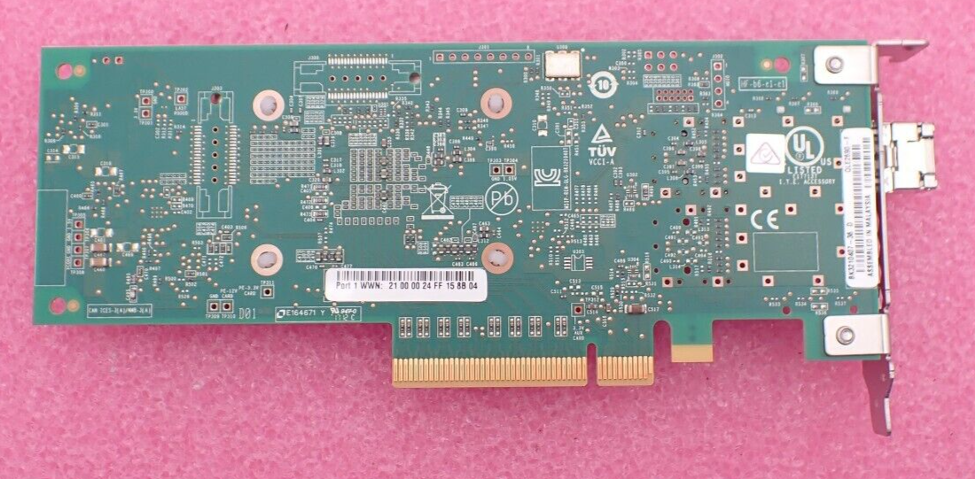 Fujitsu QLE2690-F 1-Port 16Gb/s FC SFP+ Host Bus Adapter HBA S26361-F5580-L501