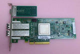 QLogic SANBLADE QLE2562-WB PCI-E 8Gb Dual Port HBA Host Bus Adapter SAS + 2x SFP