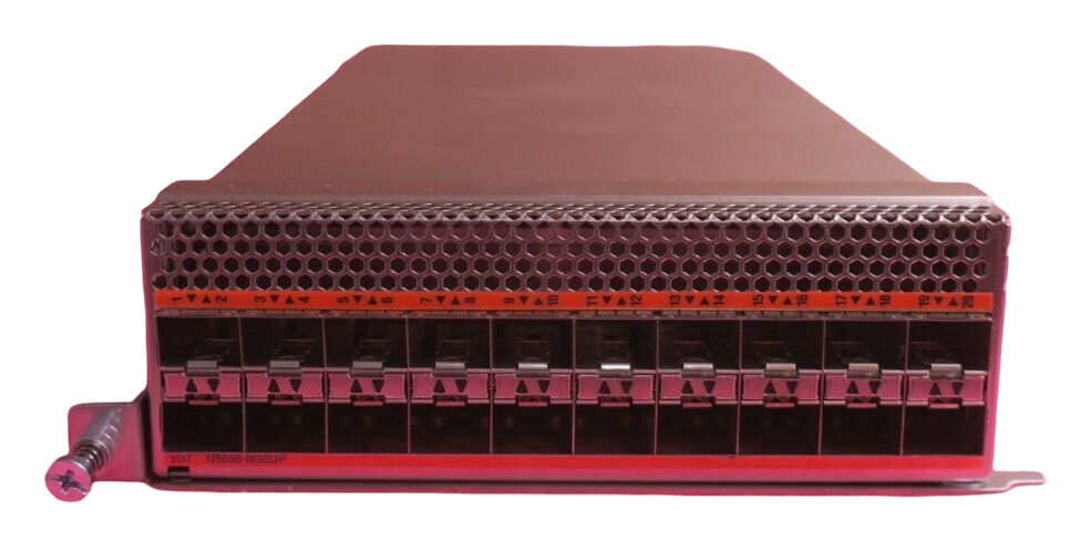 Cisco Nexus N5696 N5696-M20UP Unified Module 20-Port 10GE Eth/FCoE OR 8/4/2G FC