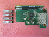 IBM 31P1641 X3550 4-Port 8GB Ethernet PCI-E x8 Network Adapter 4x 8GB SFP