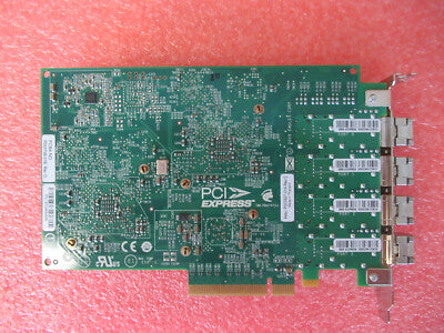 Emulex P003798-01B Quad Port 8Gb PCI-E Fibre Channel HBA Card + 4x SFP