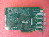 Emulex P003798-01B Quad Port 8Gb PCI-E Fibre Channel HBA Card + 4x SFP