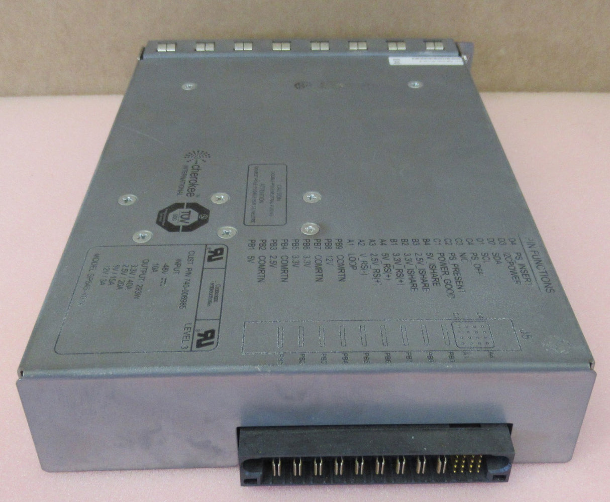 Juniper Networks Cherokee 293W PSU 740-008985 SP0545-Y01A M7i M10i Router 163I