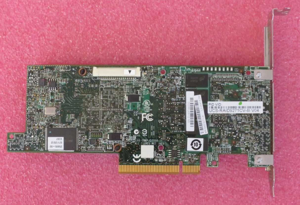 Cisco MegaRAID 9271CV-8i SAS 6Gb/s 8-Port PCIe RAID Controller UCS-RAID9271CV-8I
