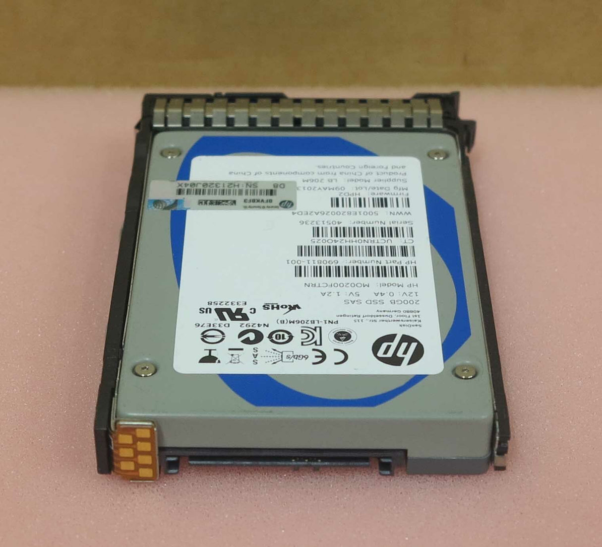 HP 691025-001 200GB 6G SAS SSD HARD DRIVE - 690811-001  690825-B21