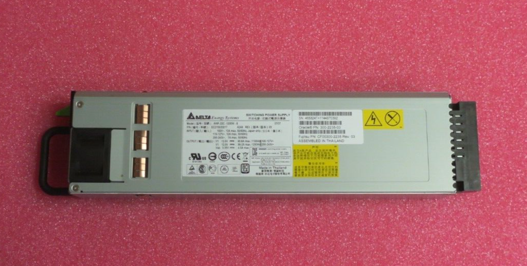 Sun Oracle 1200W Switching Power Supply 80 Plus Gold 300-2235-03 For SPARC T4-1