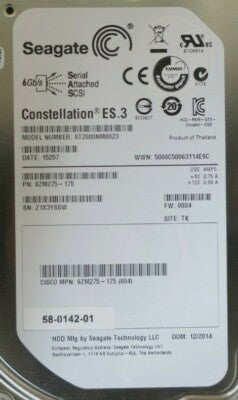New Cisco 2TB 7.2k 3.5" 6G SAS Enterprise LFF Hard Drive HDD UCS-HDD2TI2F213