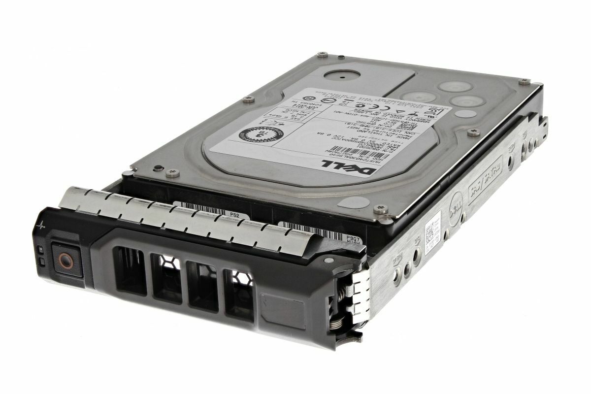Dell 3TB 3.5" SAS 6GB/s 7.2K 4.16ms HDD in Silver 13th Series 3.5" Caddy MY58D