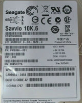 Fujitsu Eternus DX S2 300GB 2.5" SAS 6Gb/s 10K Hot-Plug HDD CA07339-E684