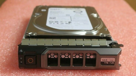 Dell 1TB 3.5" SAS 7.2K 12Gb/s HDD Hard Drive in 13th Series Caddy H0R8N