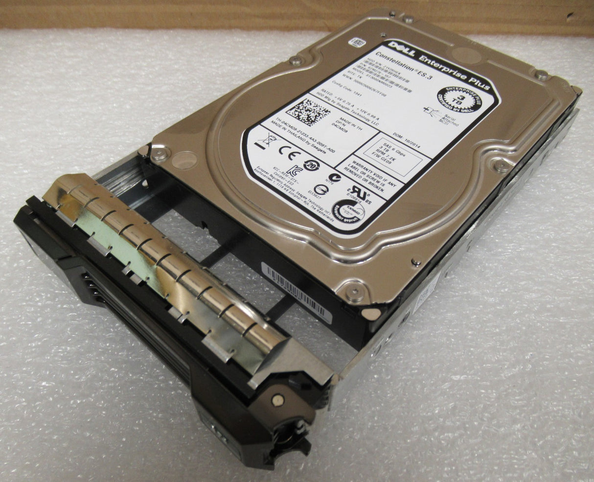 Dell Compellent Enterprise Plus 3TB 3.5" SAS 6Gb/s 7.2K 128MB HDD SC200 4CMD9