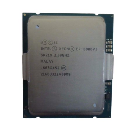 Intel Xeon E7-8880v3 SR21X 2.30GHZ 45Mb Cache 18 Core Processor CPU LGA2011-1