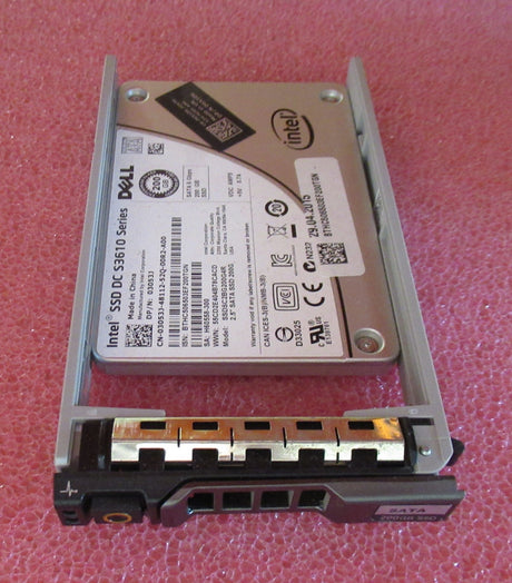 Dell Intel 3053J SSDSC2BG200G4R DC S3610 Series 200GB MLC SATA 6Gbps 2.5" SSD