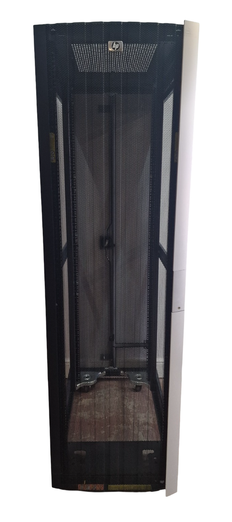 HP 10642 G2 42U Server Rack Cabinet Enclosure With Front + Rear Doors No Sides