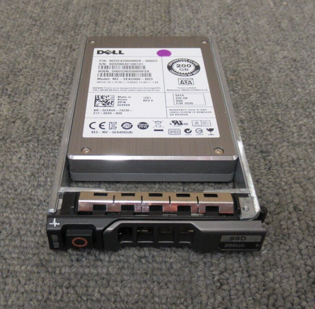 Dell SSD Samsung MZ5EA200HMDR 24XV8 200GB SATA 2.5" Solid State Drive