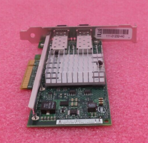 NetApp Intel X520-DA2 Dual Port 10Gb SFP+ PCIe Network Adapter 111-01232 +2x SFP