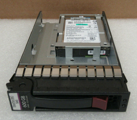 HP 600GB 2.5" SAS 12GB/s 15K Enterprise 12G HDD in 3.5"  737574-001 737396-B21