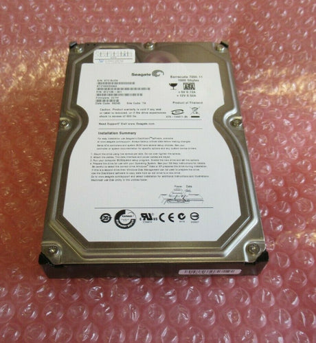 Seagate ST31000333AS Barracuda 7200.11 1TB 7200RPM SATA 32MB 3.5" Internal HDD