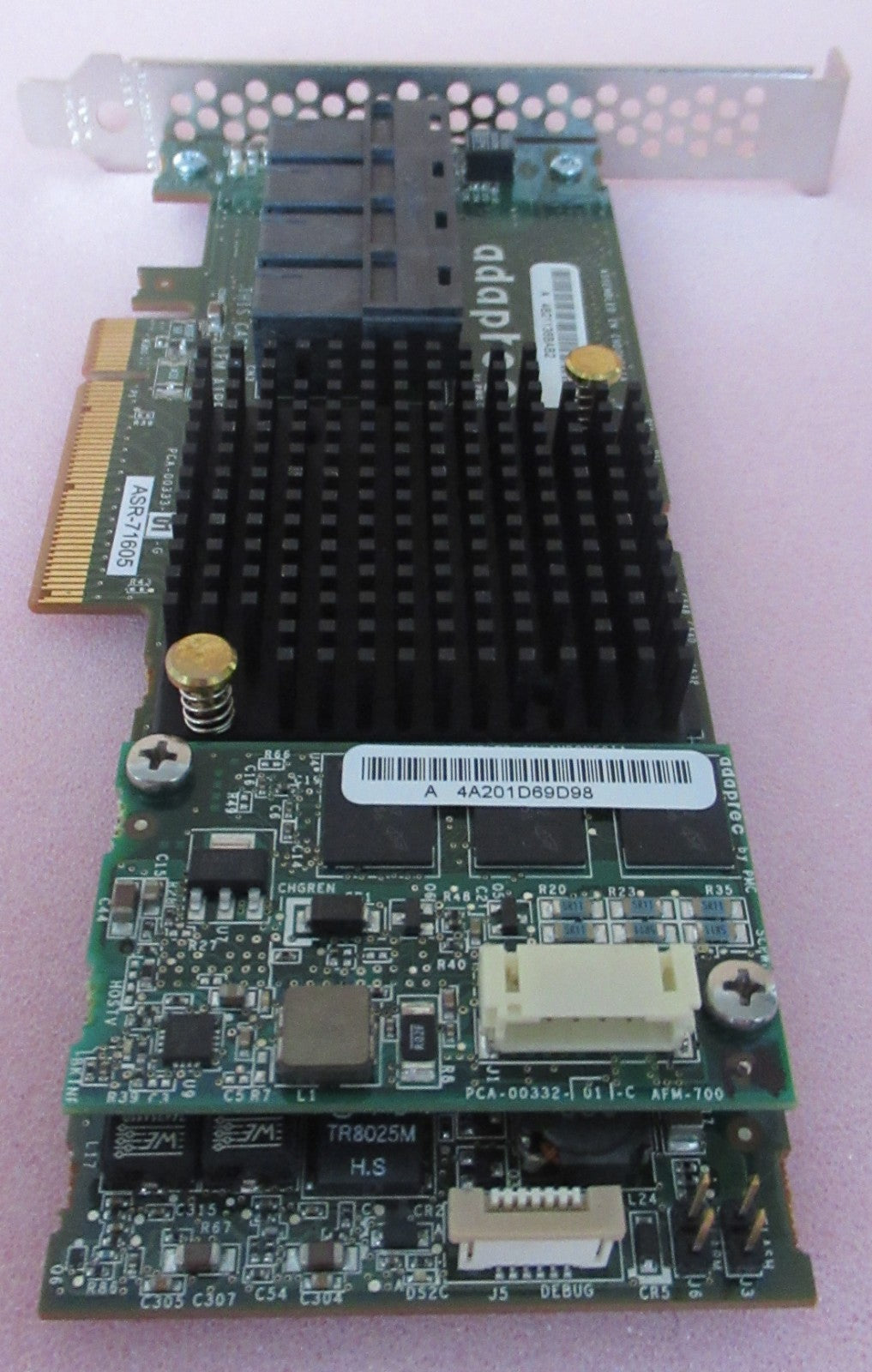 Adaptec ASR-71605 1GB Cache 16-Port 6Gbps Raid Controller + Battery