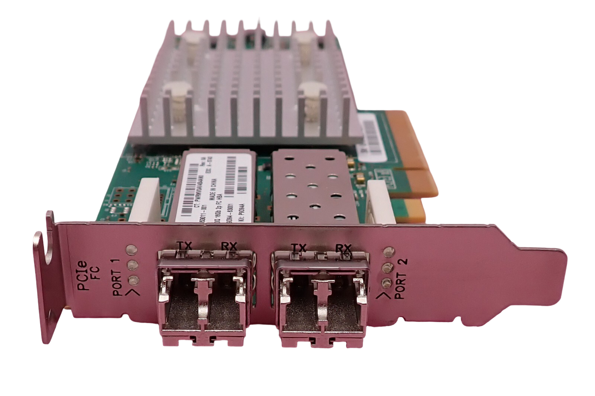 HPE StoreFabric SN1100Q Dual Port 16Gb FC Host Bus Adapter HBA P9D94A 853011-001