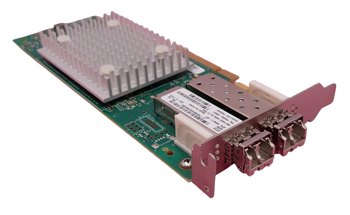 HPE StoreFabric SN1100Q Dual Port 16Gb FC Host Bus Adapter HBA P9D94A 853011-001