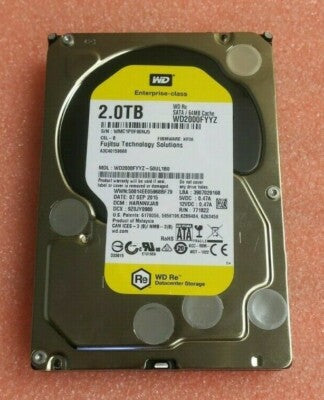 Fujitsu A3C40159668 2TB 3.5" 7.2K SATA 6G HDD