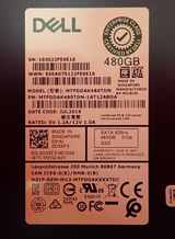 Dell 480GB SATA 2.5" 6Gb/s Enterprise Solid State Drive SSD MTFDDAK480TDN D35F3