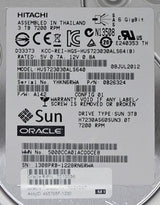 Sun Oracle 3TB 7.2K SAS 3.5" HUS723030ALS640 7010036 7021037 Hard Drive + Caddy