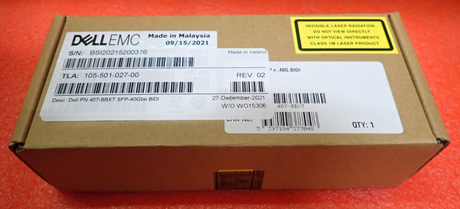 NEW Dell QSFP-40G-BIDI 40GBASE-SR QSFP+ FC LC MMF 150m Transceiver Module XW7J0