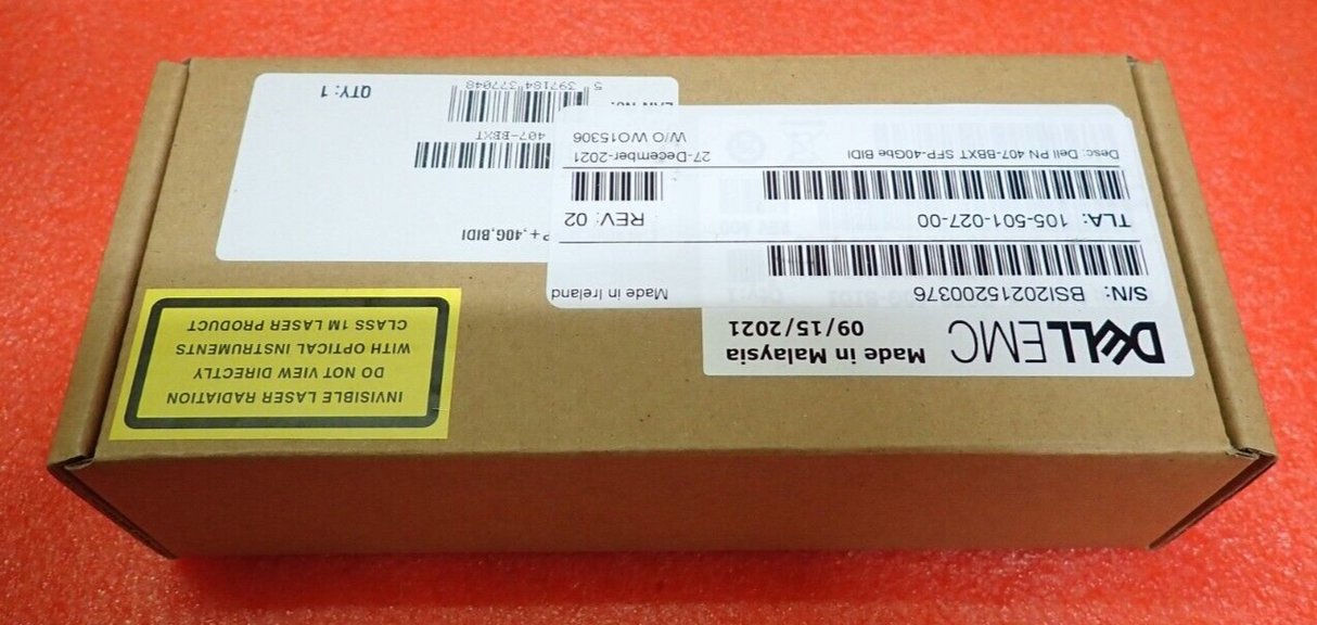 NEW Dell QSFP-40G-BIDI 40GBASE-SR QSFP+ FC LC MMF 150m Transceiver Module XW7J0