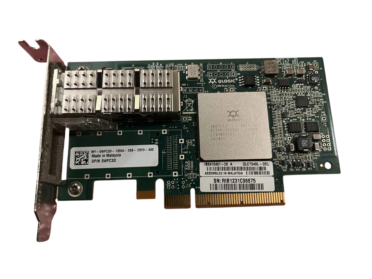 Dell QLogic QLE7340 Single-Port 40Gb/s QDR Infiniband Host Channel Adapter WPC3D