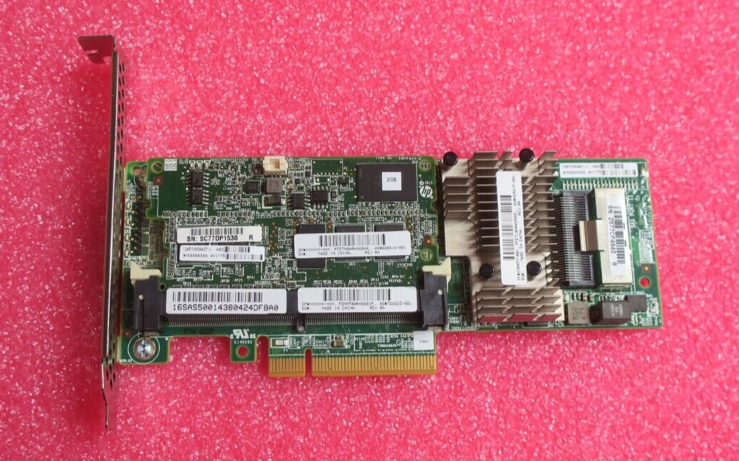 HP Smart Array P440/2GB FBWC 1Port SAS 12G RAID Controller 830057-001 820834-B21