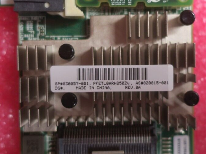 HP Smart Array P440/2GB FBWC 1Port SAS 12G RAID Controller 830057-001 820834-B21