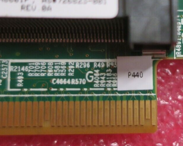 HP Smart Array P440/2GB FBWC 1Port SAS 12G RAID Controller 830057-001 820834-B21